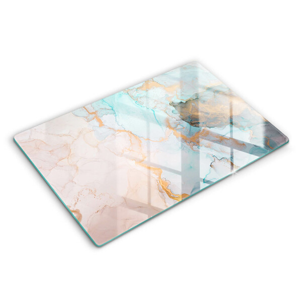 Skärbräda glas modern Abstrakt marmor