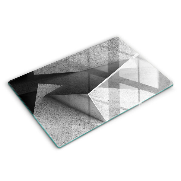 Skärbräda glas modern Konkret abstraktion