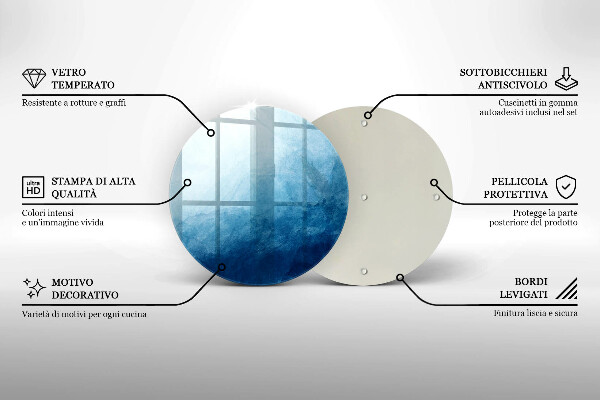 Skärbräda glas unik Abstrakt bakgrund