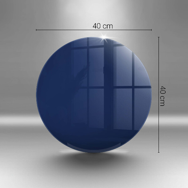 Skärbräda glas unik Färg blå