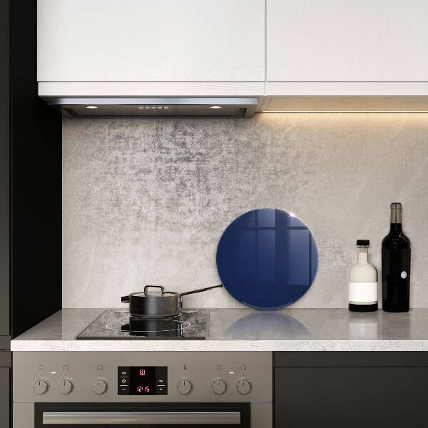 Skärbräda glas unik Färg blå