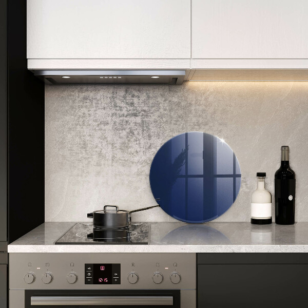 Skärbräda glas unik Färg blå