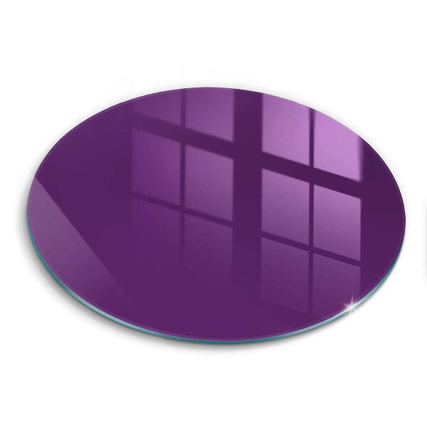 Skärbräda glas unik Violett