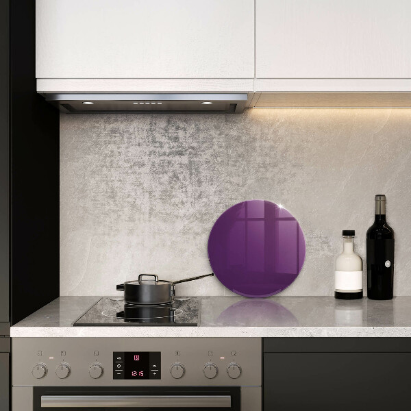 Skärbräda glas unik Violett