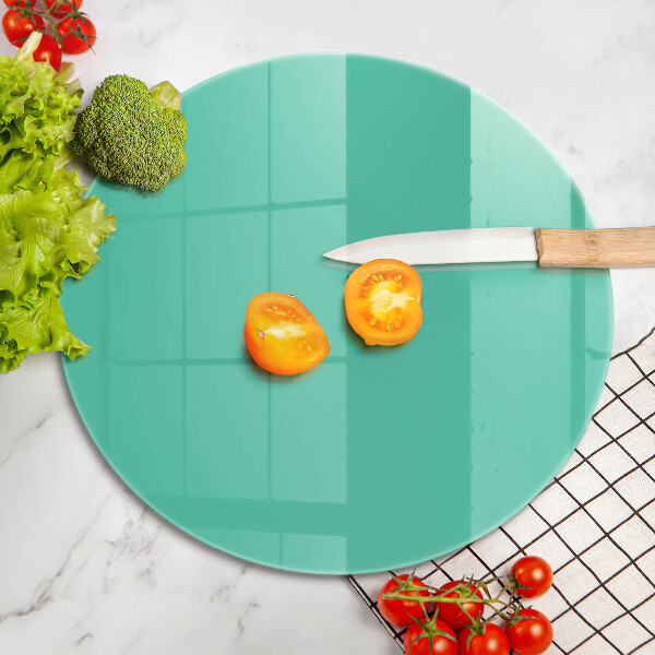 Skärbräda glas unik Färg grön