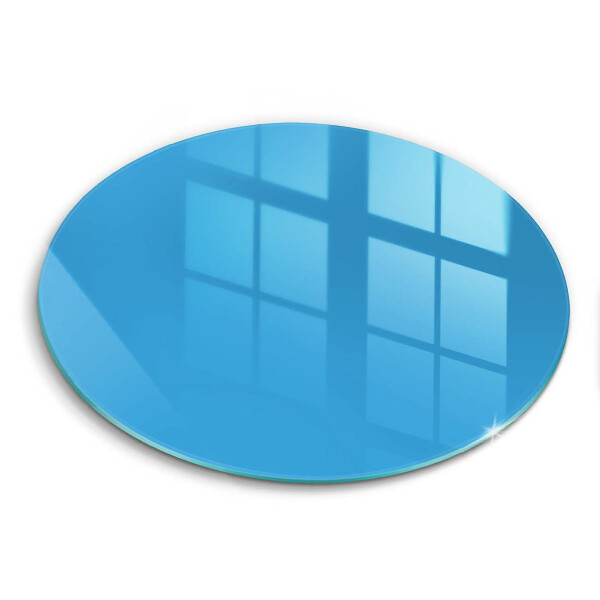 Skärbräda glas unik Färg blå