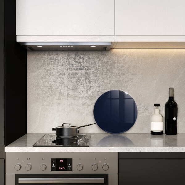 Skärbräda glas unik Marinblå färg