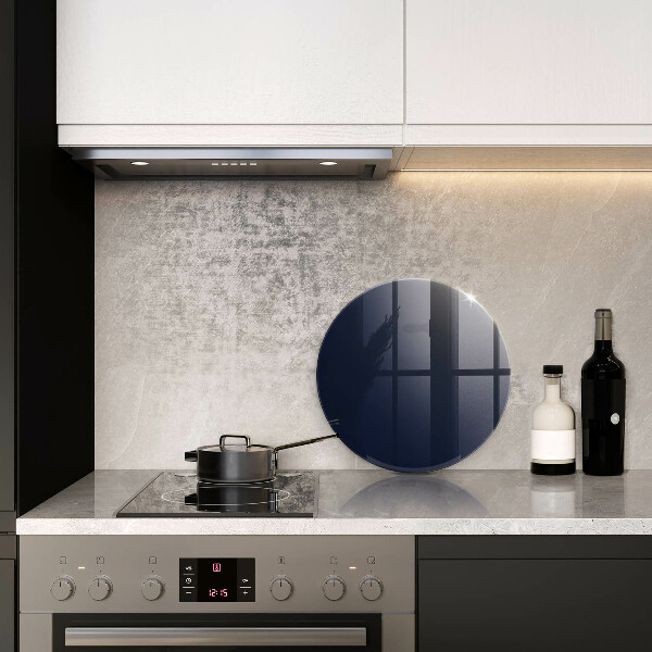 Skärbräda glas unik Marinblå färg