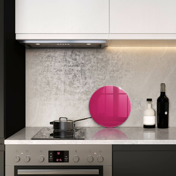 Skärbräda glas unik Färg rosa