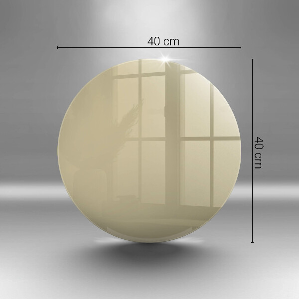 Skärbräda glas unik Beige färg