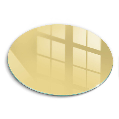 Skärbräda glas unik Gul