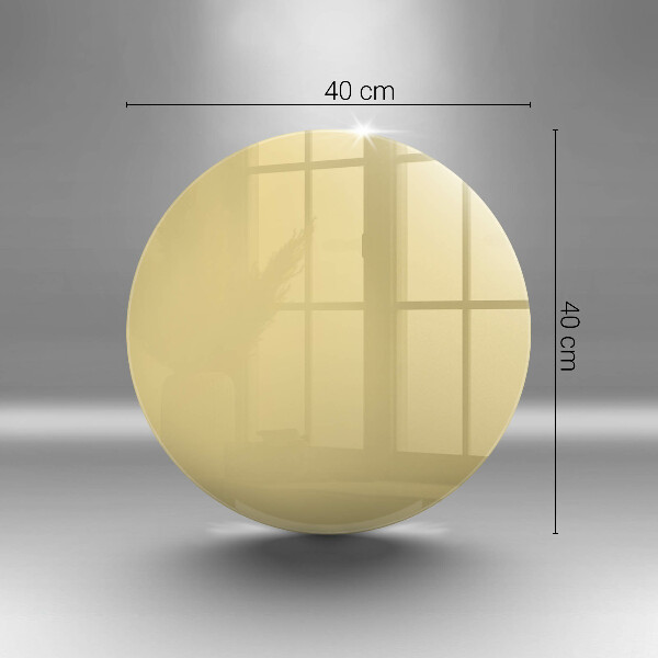 Skärbräda glas unik Gul