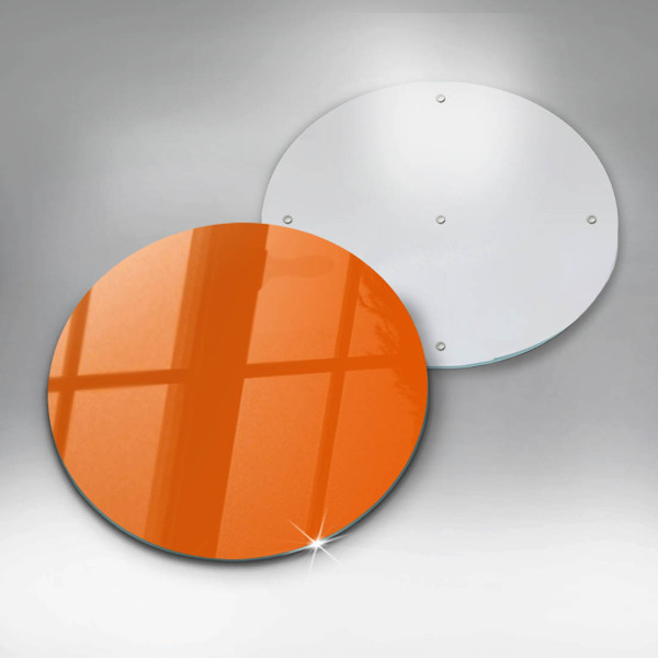 Skärbräda glas unik Orange färg