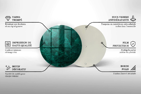 Skärbräda glas unik Sten bakgrundsstruktur