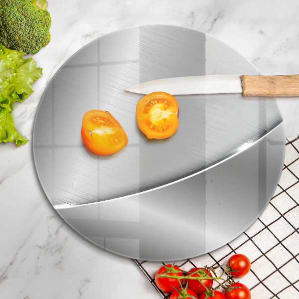 Skärbräda glas unik Metallformer