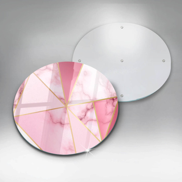 Skärbräda glas unik Geometrisk marmor