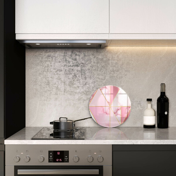 Skärbräda glas unik Geometrisk marmor