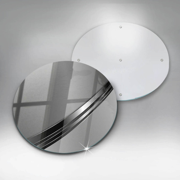 Skärbräda glas unik Metallabstraktion