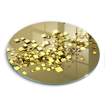 Skärbräda glas unik Abstrakt 3D-geometri