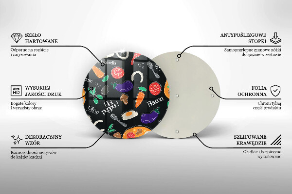 Skärbräda glas unik Mat illustration