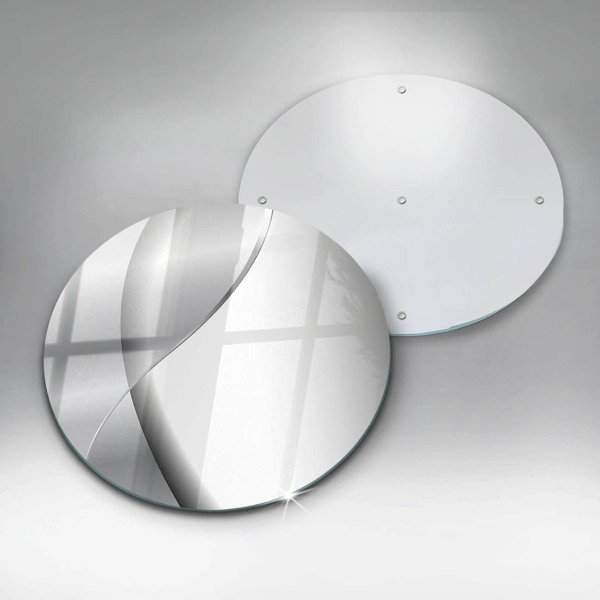 Skärbräda glas unik Silvermetallabstraktion