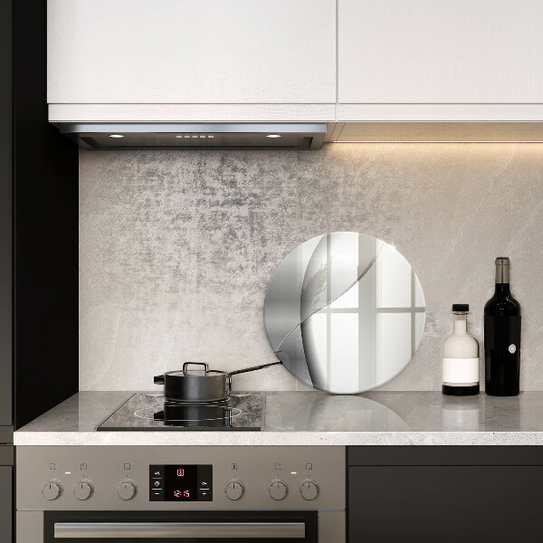 Skärbräda glas unik Silvermetallabstraktion