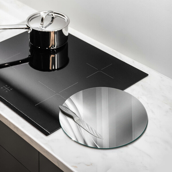 Skärbräda glas unik Metallstruktur