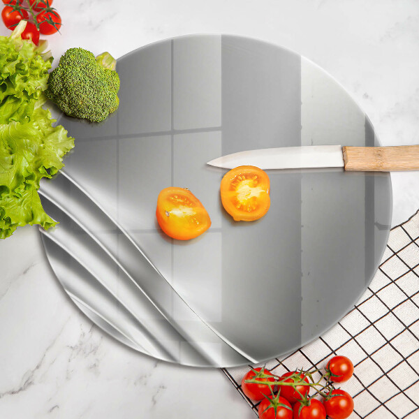 Skärbräda glas unik Metallstruktur