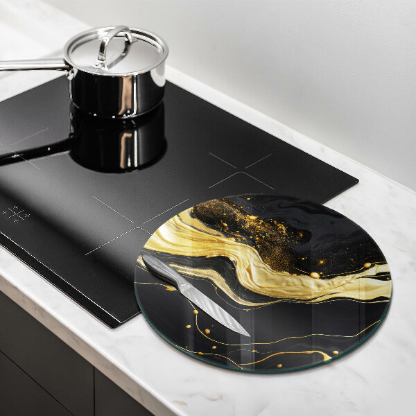 Skärbräda glas unik Elegant abstraktion