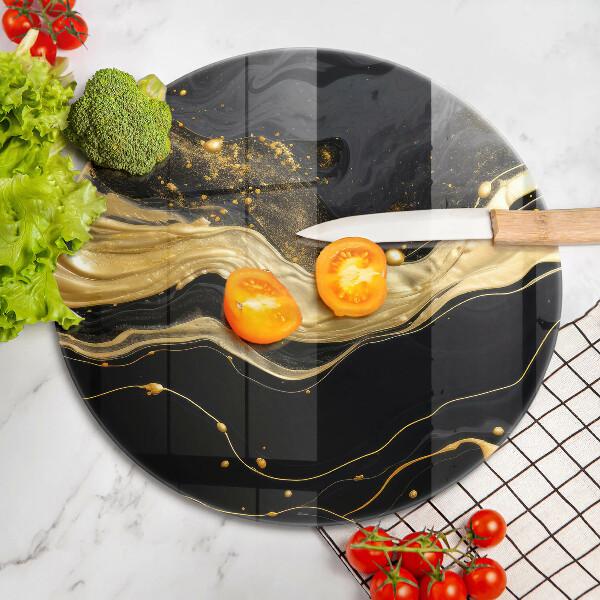 Skärbräda glas unik Elegant abstraktion