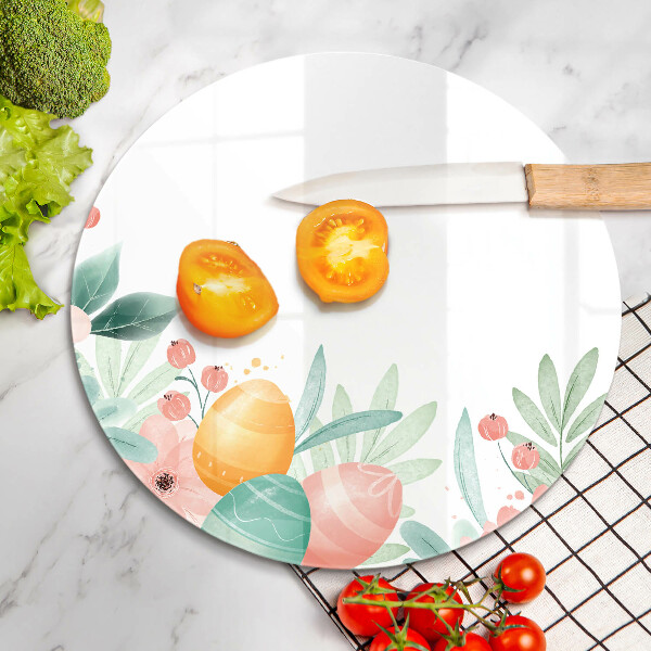 Skärbräda glas unik påskägg