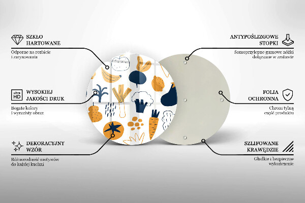 Skärbräda glas unik Mat illustration