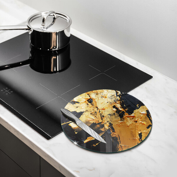 Skärbräda glas unik Elegant färgstruktur