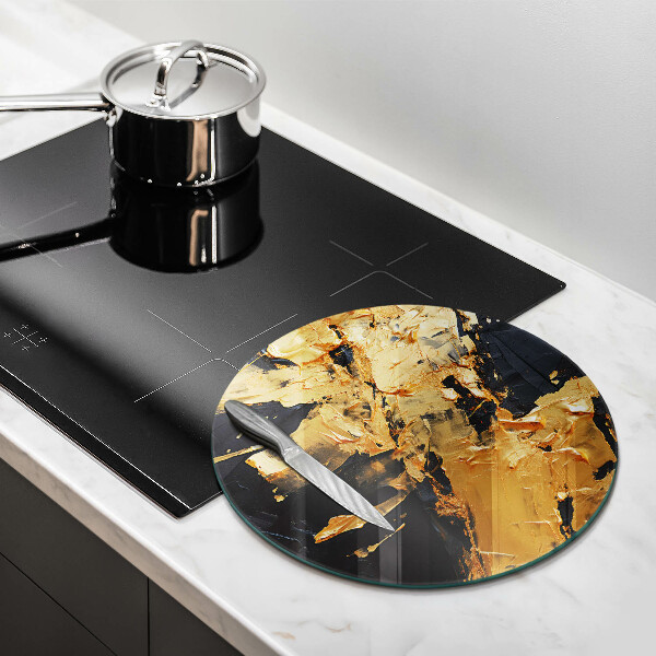 Skärbräda glas unik Elegant färgstruktur