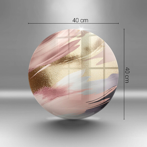 Skärbräda glas unik Pastellfläckar