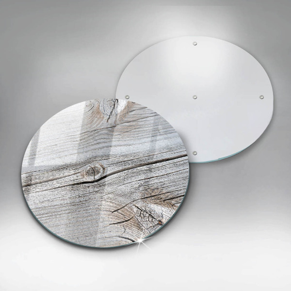 Skärbräda glas unik Ljus trästruktur