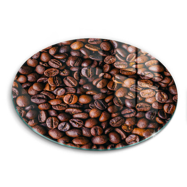 Skärbräda glas unik Kaffebönor