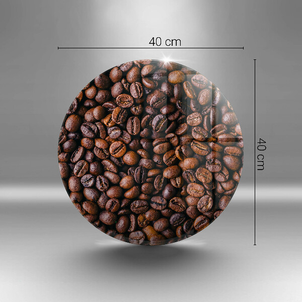 Skärbräda glas unik Kaffebönor