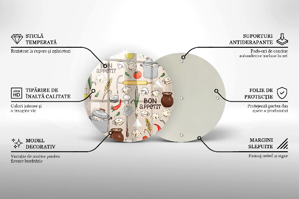 Skärbräda glas unik Kök illustration