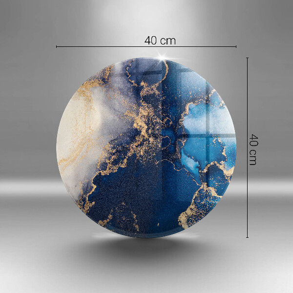 Skärbräda glas unik Elegant bakgrund och guld