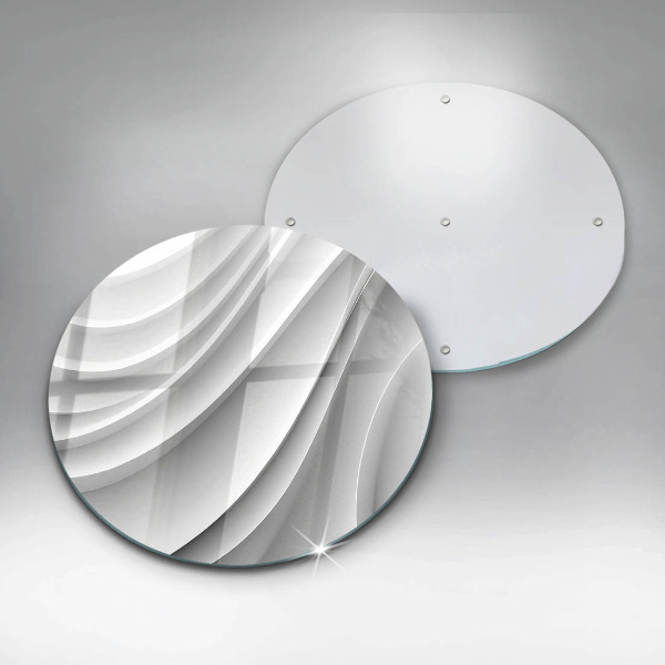 Skärbräda glas unik Geometriska linjer