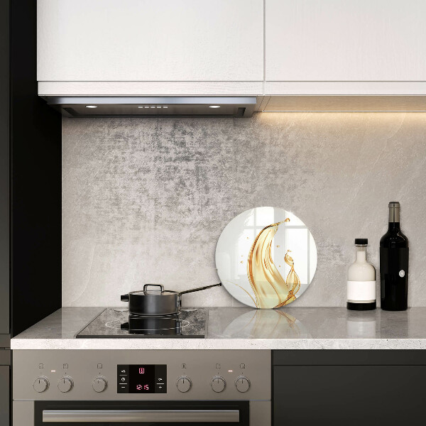 Skärbräda glas unik Olivolja