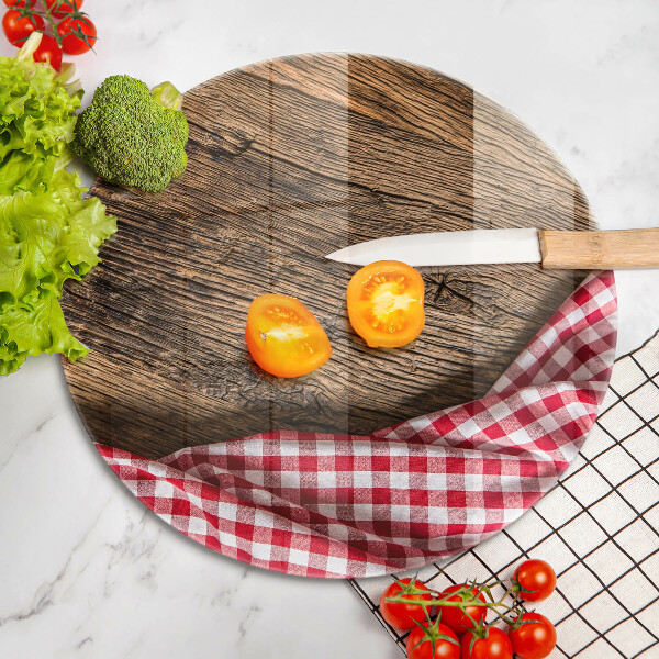 Skärbräda glas unik Träbord