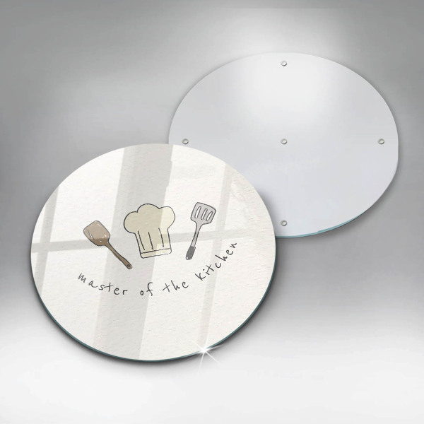 Skärbräda glas unik Kökets mästare