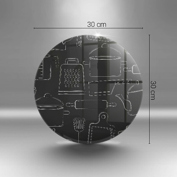 Skärbräda glas unik Tecknade kökstillbehör