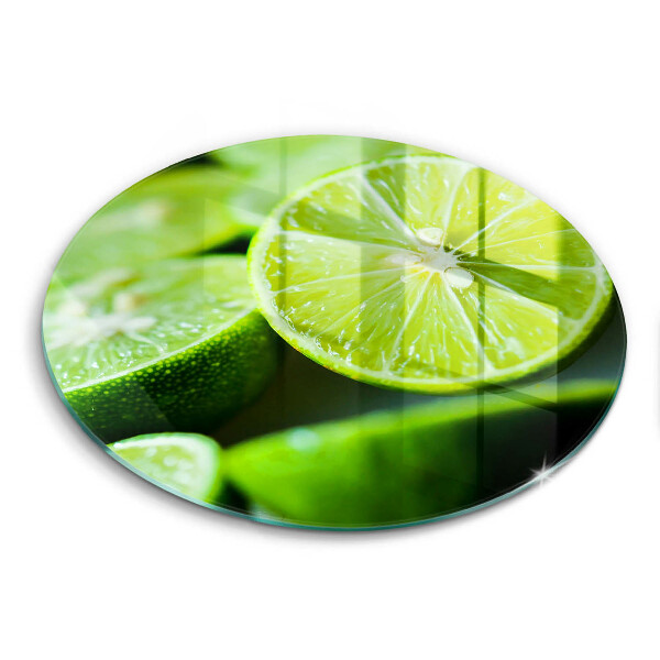 Skärbräda glas unik Lime citrus