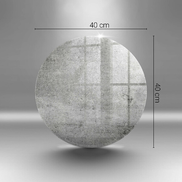 Skärbräda glas unik Betongstruktur
