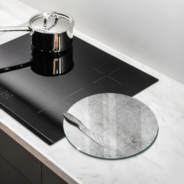 Skärbräda glas unik Betongstruktur