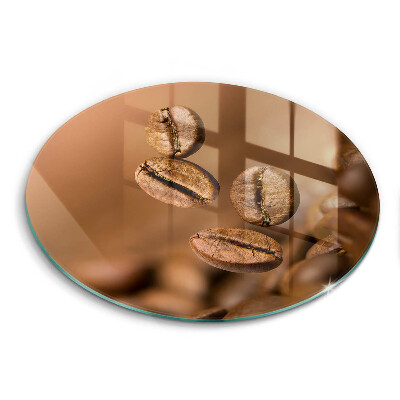 Skärbräda glas unik Kaffebönor