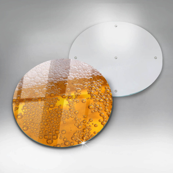 Skärbräda glas unik Drick ölskum